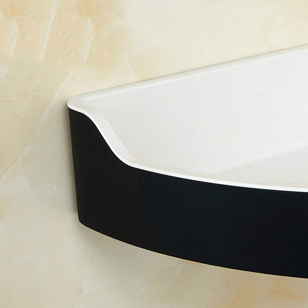 Mensola angolare per Bagno, mensola per Doccia Mensole angolari adesive in Alluminio Resistente