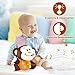 Aitbay Plush Elephant Music Baby Toys 0 3 6 9 12 Months, Cute Stuffed Aminal Light Up Baby Toys Newborn Baby Musical Toys for Infant Babies Boys & Girls Toddlers 0 to 36 Months (Brown Monkey)