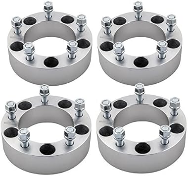 Amazon Com Dcvamous 4pc 5x5 5 Wheel Spacers 2 Inch With 1 2 Studs Compatible With Dodge F O Rd 5 Lug 5x139 7 For 1994 2001 R A M 1500 1975 1996 F150 1966 1996 Bronco 1992 2006 E150 1976 1986 Cj5 Cj6 Cj7 Automotive