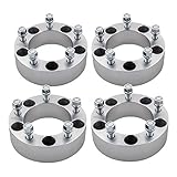 DCVAMOUS 4PC 5x5.5 Wheel Spacers 2 Inch with 1/2' Studs Compatible with Dodge F-o-rd 5 Lug 5x139.7...