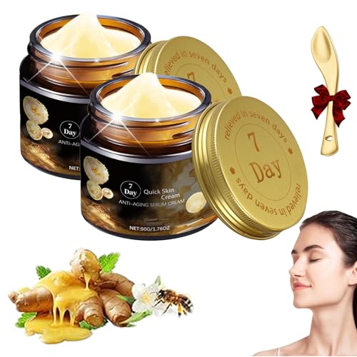 ADNOON Crema Para El Cuidado De La Piel Todo En De 7 Días Con Múltiples Efectos, ADNOON Skin Cream, Potente Crema Para Todo El Cuerpo (2 piezas)