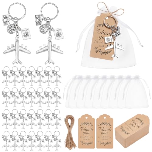 Porte-clés appareil photo argenté lot de 82 pour cadeau invités et mariage