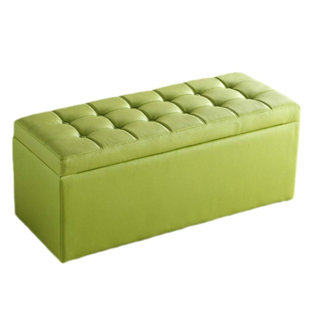 Banc de rangement ottoman violet de luxe 60x40cm pour gain de place