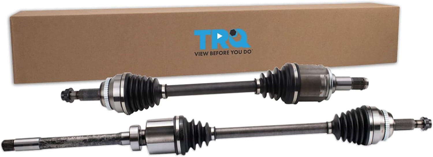 TRQ Front CV Axle Shaft Assembly Set Compatible with 17-20 Sienna