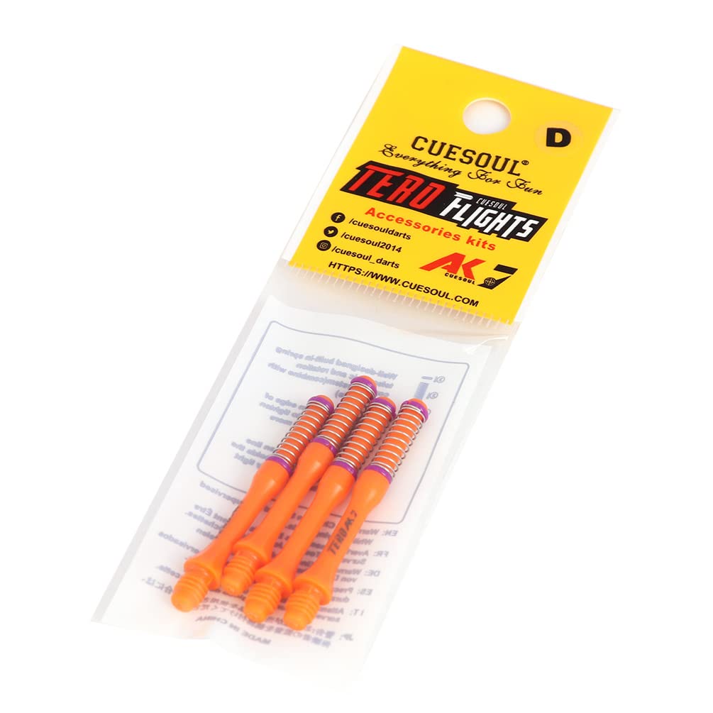 CUESOUL TERO Blue AK7 Dart Shafts Built-in Spring Telescopic