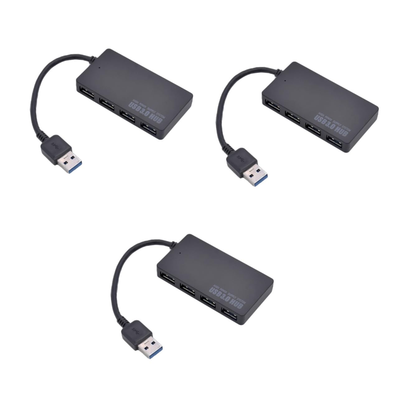 OSALADI 3 Piezas 4 Conectores USB Webcam cámara Web concentrador de ratón USB Conector de Dispositivo USB Puerto USB Divisor USB concentrador USB Mini Disidente Adaptador Equipo