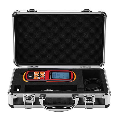Medidor de espesor ultrasónico con auto calibración y 12 presets de velocidad, herramienta de medición de precisión para metales industriales miniatura 1