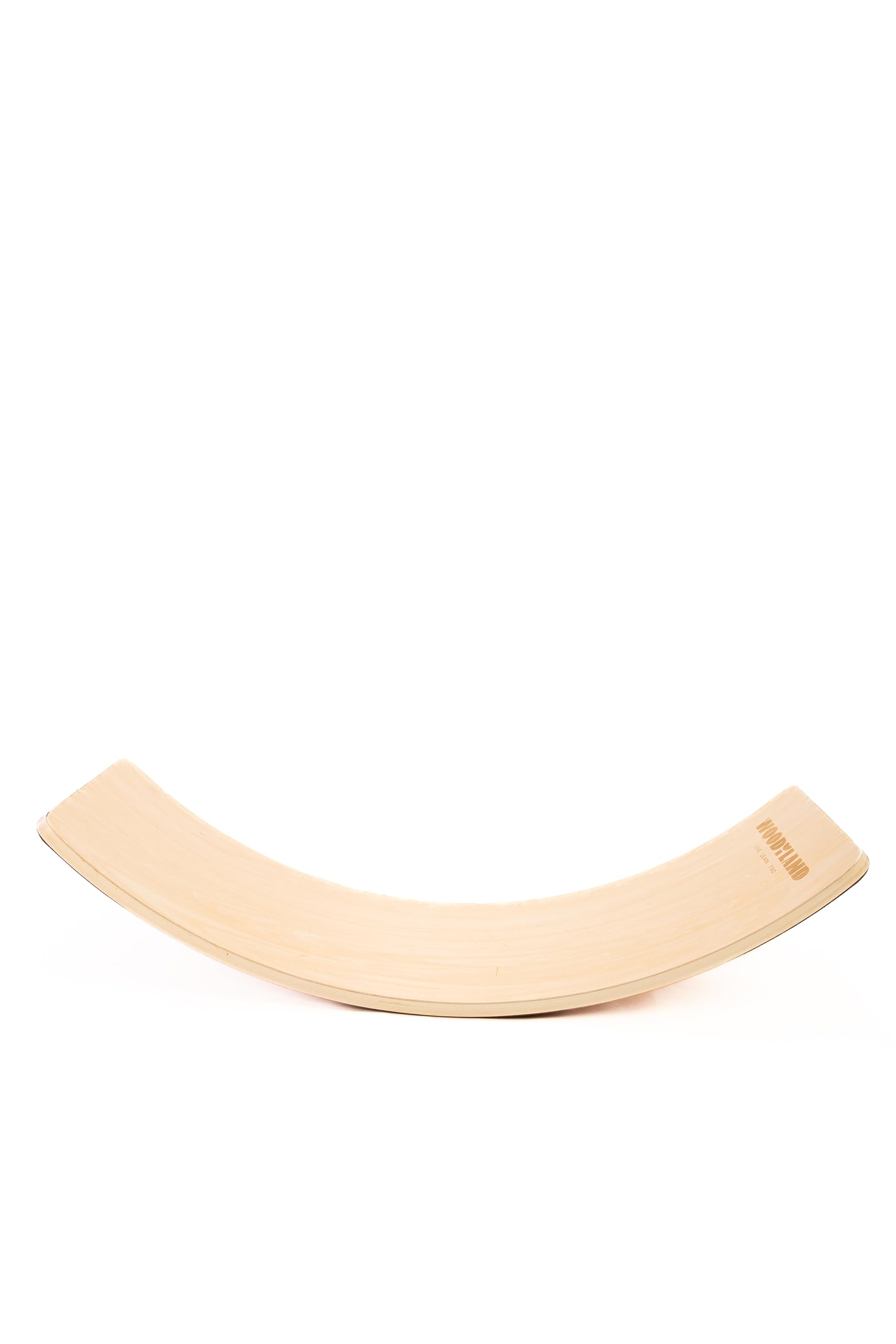 WOODYLAND Tavola di Equilibrio per Bambini, Ispirazione Montessori, Balance Board Fly in Legno Naturale, Tappetino Antiscivolo in Feltro, 80 x 30 cm