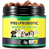 Probiotici per Cani, Probiotici per Cani Enzimi digestivi, Salute dell'intestino, Prurito cutaneo, Allergie, Equilibrio dei lieviti, Sistema immunitario e Supporti per la Salute Generale