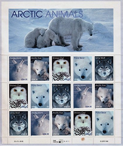 USPS Arctic Animals (Arctic Hare, Arctic...