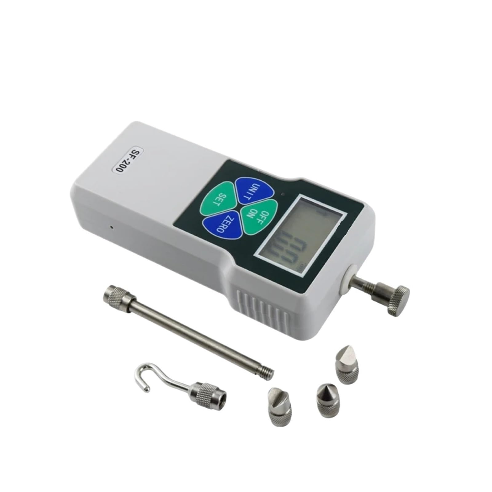 Misuratore di forza, Misuratore di forza push pull digitale portatile Tensione alimentazione fabbrica(2N)