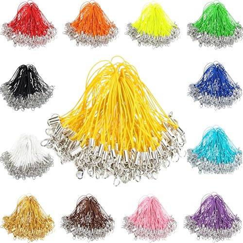 Cordón para teléfono KJML y mosquetón de langosta para joyería, 100 piezas