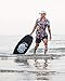 Sandfish Board Co. White Foam Traction Skimboard Cruiser 35
