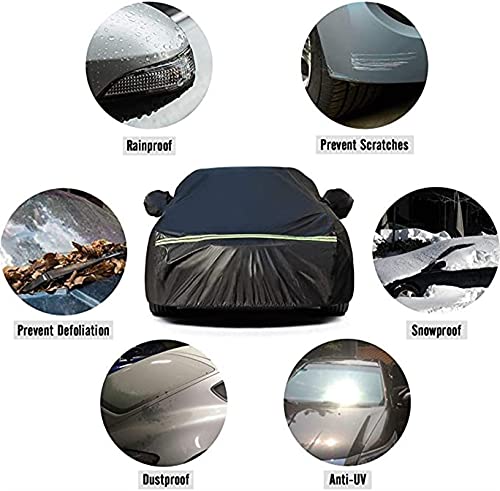 Housse Abarth Grande Punto en textile premium résistant aux intempéries - 4