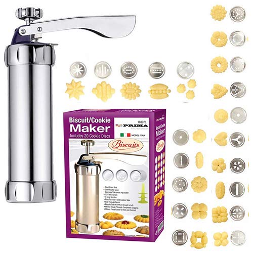 25PC Biscuit Maker Shaper Cake Cutter Decorating Set Cookie Press Pump Machine