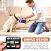 Mellisore Dog Feeding Reminder Chart with AM/PM Slider, Magnetic & Adhesive Tracker for Fridge or Wall, Helps Prevent Overfeeding for Dogs & Cats