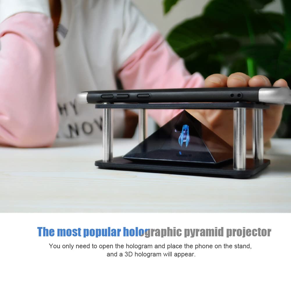GOWENIC Smartphone 3D Hologram Projector, 3.5-6
