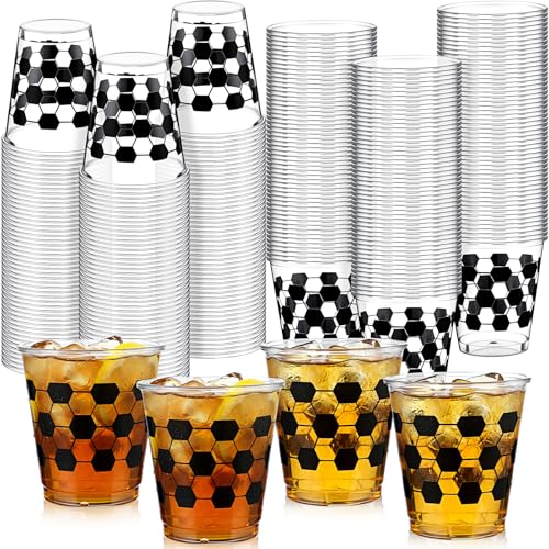 Sliner 200 Pcs Shot Glasses 1.5 oz Clear Plastic Disposable
