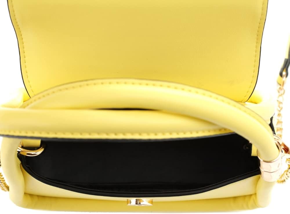 Miniatura 4 de Womens Girls Small Vegan Leather Top-Handle Satchel Clutch Purse Crossbody Bag