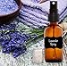 Amber and Cobalt Blue Glass Bottles 2 Oz. for Essential Oil with Black Fine Mist Sprayer Set of 2 Small Glass Spray Bottle for Aromatherapy & Cosmetic Sprays