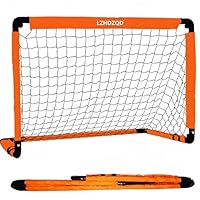 LZHDZQD Football Goal, Mini Portable Foldable Goals, Small Goal Posts for Toddlers, Kids Football Goals for the Garden + Indoor + Outdoor, Children Toy for Halloween + Christmas + Birthday Gifts