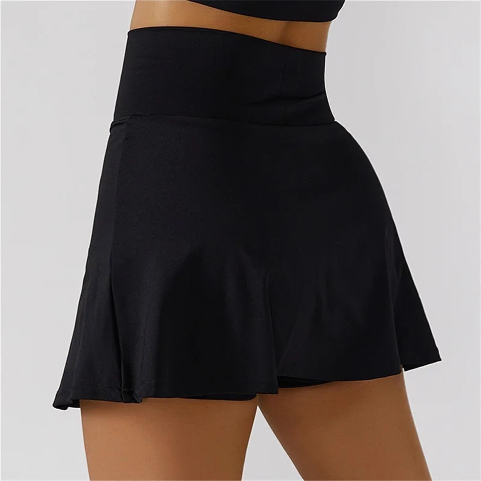 Falda de Tenis Cintura Alta Nailon Spandex for Mujer