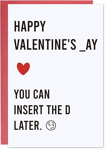 Miniatura 16 de Ithmahco Tarjeta de San Valentín para ella, divertidas tarjetas de San Valentín, tarjetas de feliz día de San Valentín, regalos de San Valentín para