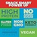 Edamame Beans Snack by Zest Delites, Crunchy Dry Roasted, Sea Salt, Healthy Snacks High Protein (12g), Gym & Workout, Vegan, Keto, Gluten Free, Low Carb, Office & Travel, Lunchbox Snack, 0.9oz 24 Pack