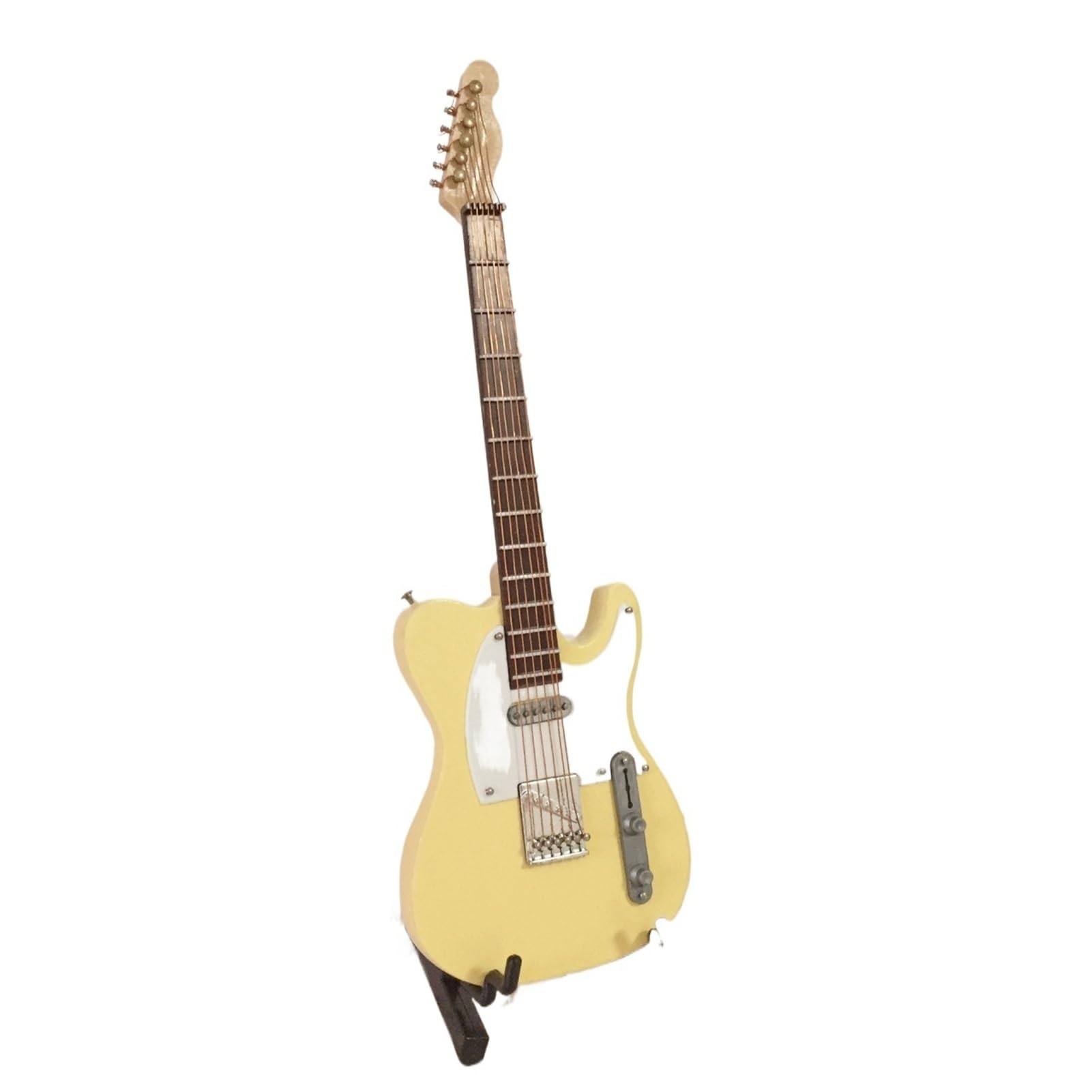 18cm Miniature Electric Guitar Model Ornament Musical Instrument Decor