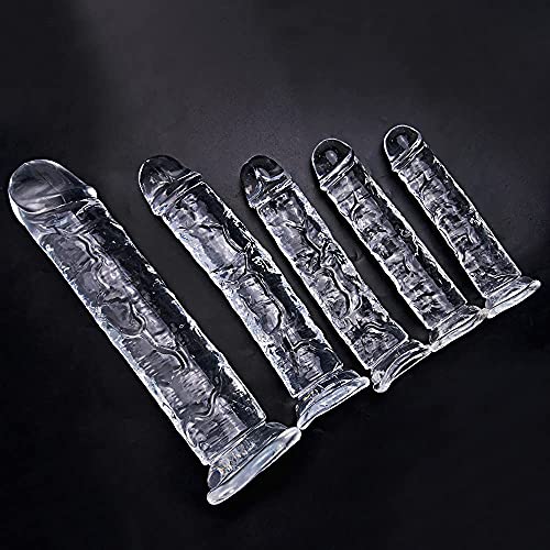 18cm Kleiner Penis Dildo für Frauen, Weicher Realistischer Anfänger Sexspielzeug Gelee Dildo mit Sauger für Damen Paare Erwachsene Sex Spielzeug & Spiele