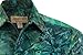 Johari West Men's Button-Down Short Sleeve Shirt, Green River (Green, Large)