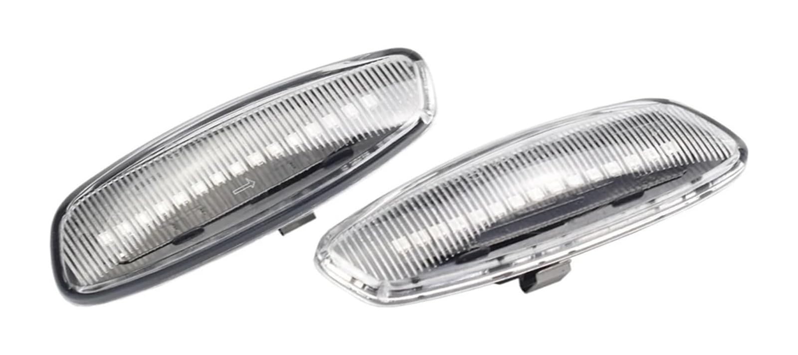 Signal Indicateurs lumières Pour Citroën C4 C3 C5 DS3 DS4 2 Pièces Feux Position Latéraux Dynamiques Clignotants Séquentiels LED(2PIECES Dynamic Crystal)