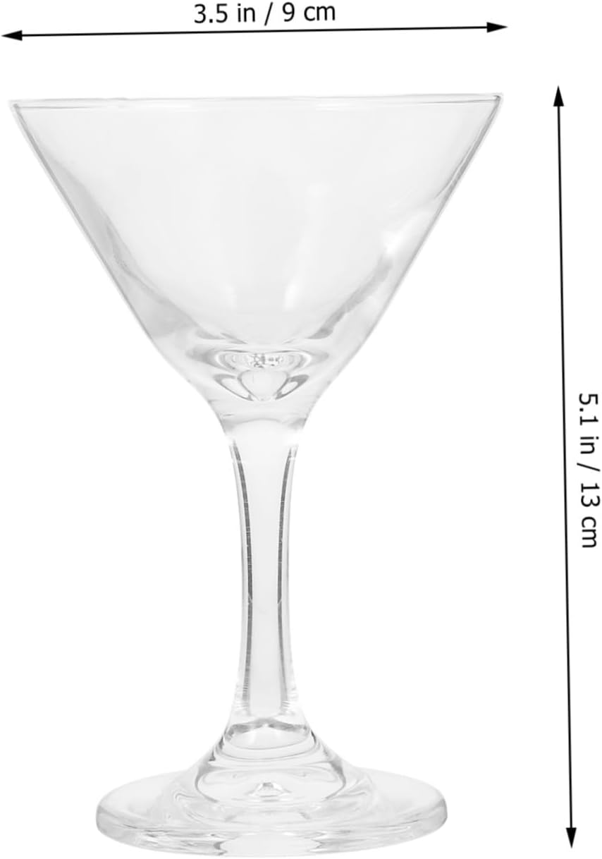 6pcs Glasses Novelty Cocktail Goblets for Whiskey Wine and Liquor Elegant Crystal Design for Parties Festivals and Home Use Capacity