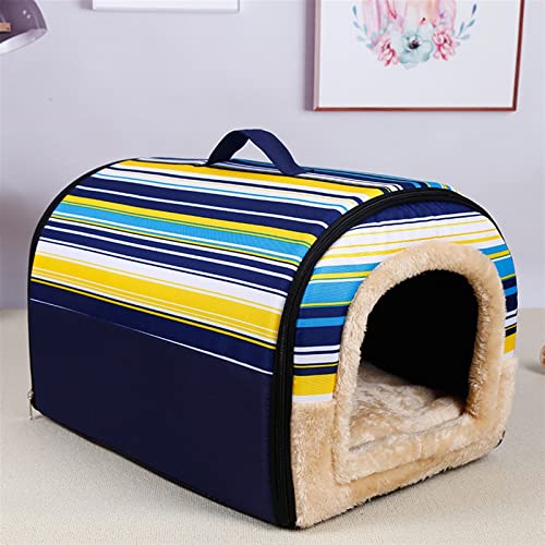 Lit pour chien et chat nid douillet en peluche chaude pour sommeil profond - 3