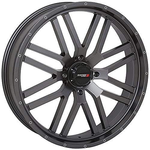 System 3 ST-3 24x6.5 ATV/UTV Wheel - Gun Metal (4/137) 4+2.5 [24S3-1537]