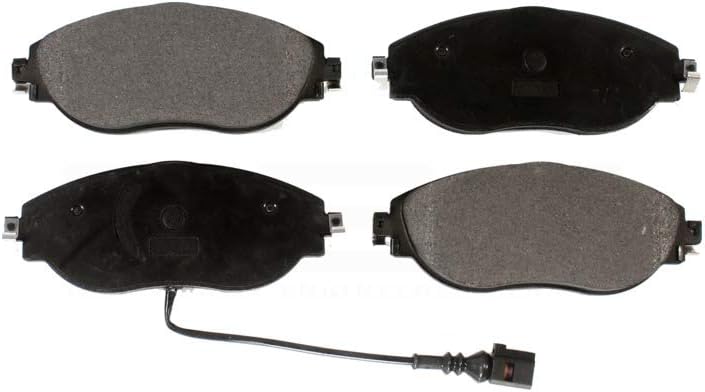 Front Ceramic Disc Brake Pads TEC-1633A Replacement For Volkswagen Tiguan Jetta GTI CC Audi Golf R S3 Q3 Arteon