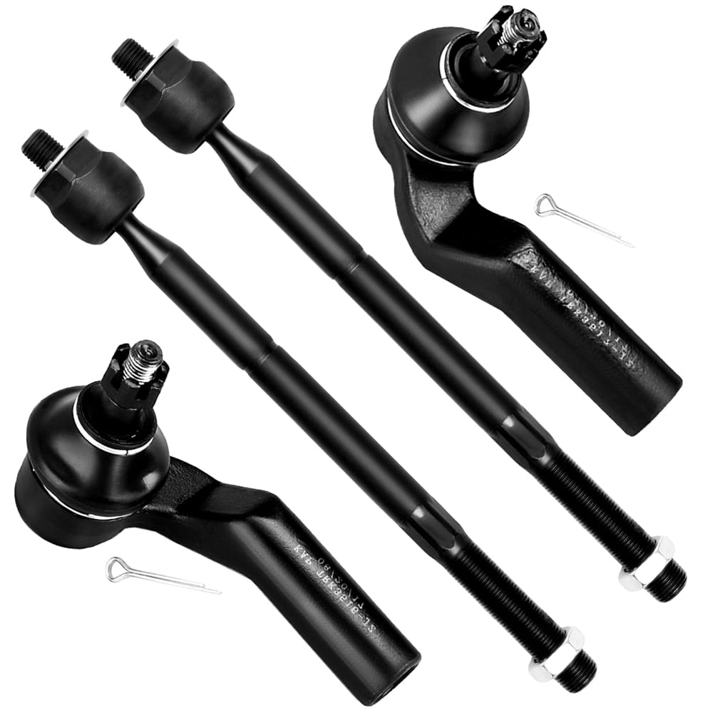 Amazon.com: SCITOO 4pcs Front Suspension Kit Inner Tie Rod End