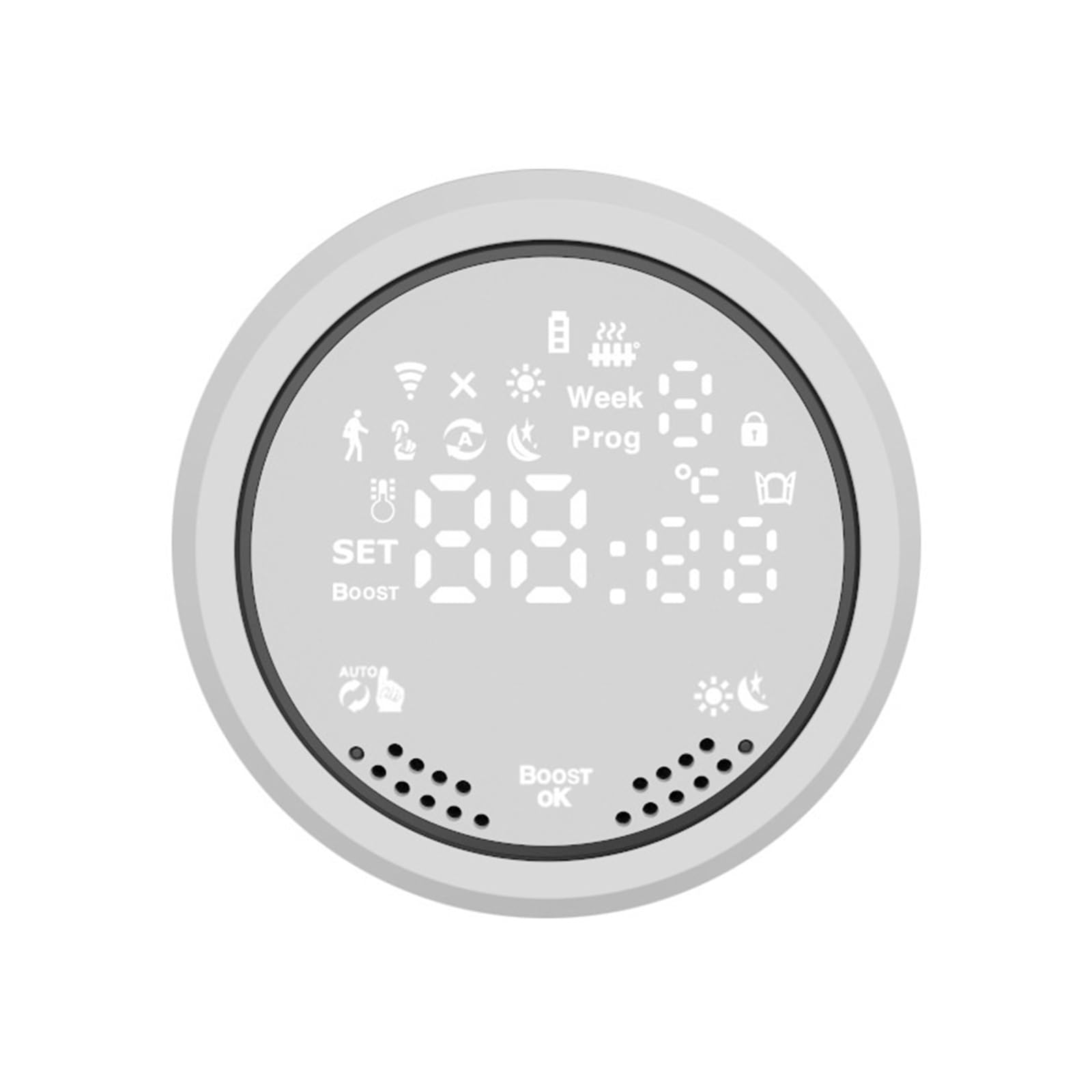 Tuya Zigbee 3.0 Termostat Siłownik Zaworu Grzejnikowego Inteligentny Programowalny Regulator Temperatury TRV Z Automatyczna Regulacja