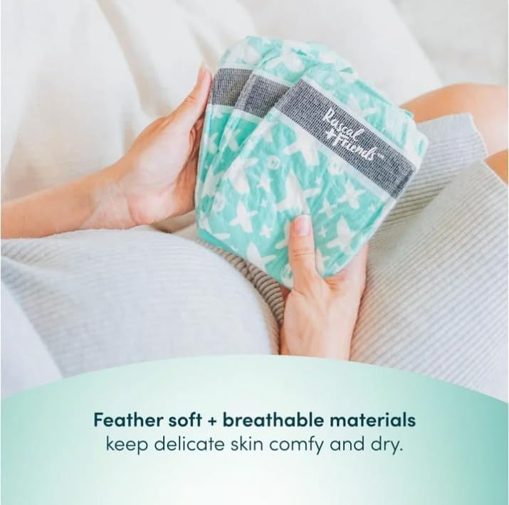 Rascal + Friends Premium Diapers, Size 1, 108 Count