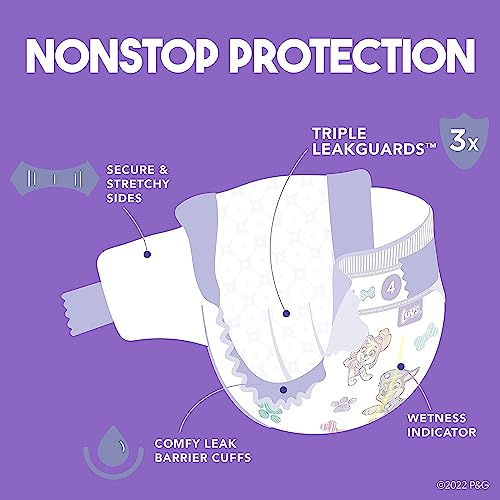 Luvs Pro Level Leak Protection Diapers Size 2 264 Count Economy Pack, Packaging May Vary #TOP3