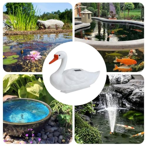 Luces solares flotantes para piscina y estanques exteriores con sensor inteligente de luz 4