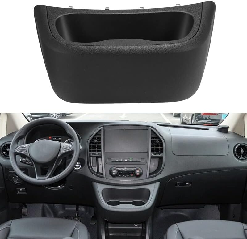 ZEYADA Car Central Control Instrument Cup Holder, for -Mercedes-Benz Vito Metris W447 2016-2020