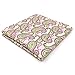 Shlax&Wing Paisley Green Pink Pocket Square Mens Hankies Hanky