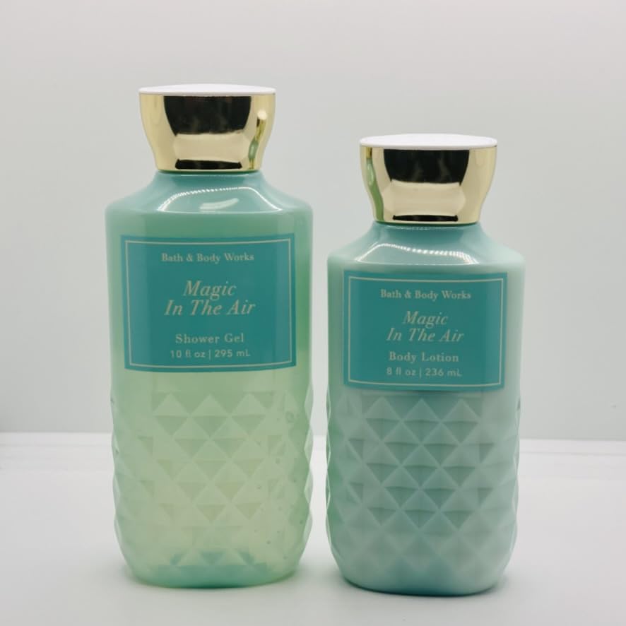 Bath and Body Works Gift Set of 10 oz Shower Gel and 8 oz Lotion (Magic In The Air) - Image 3