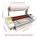 WYDDDARY 13Inch A3+ High Speed Hot Cold Roll Laminator Single and Dual Sided Laminating Machine with Digital Display Speed Adjustable Temperature 0-180℃ Adjusted 110V 600W