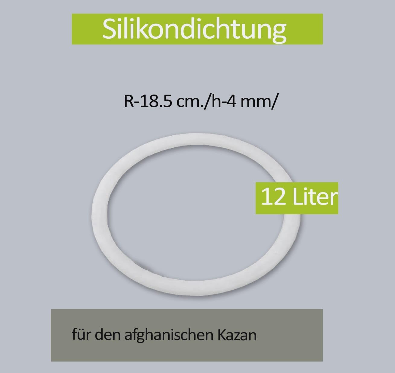 Rashko Baba Valve et joint d'étanchéité pour Kazan afghan, valve de rechange (2 pièces) + joint d'étanchéité en silicone de 18,5 cm pour 10 l, 12 l, 15 l, 20 l, 20 l, 7 l