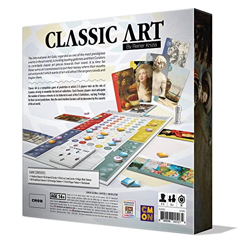 Classic Art Juego de Mesa de Estrategia CMON miniatura 3