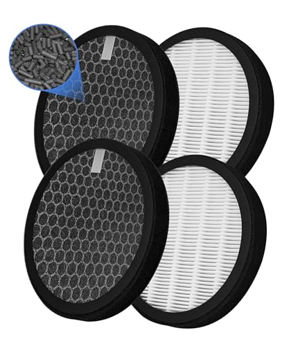 Filtres TDBYWAE MB-032 contre les odeurs de cuisine et poussières lot de 4 cartouches 3 en 1