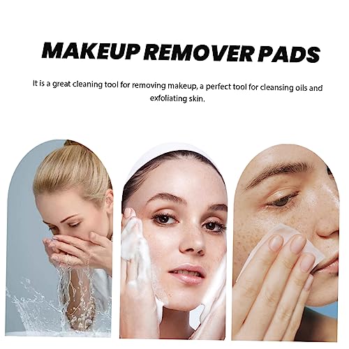 DOITOOL 1 Conjunto Removedor De Pano De Rosto Toalhetes De Limpeza Almofadas De Removedor De Maquiag
