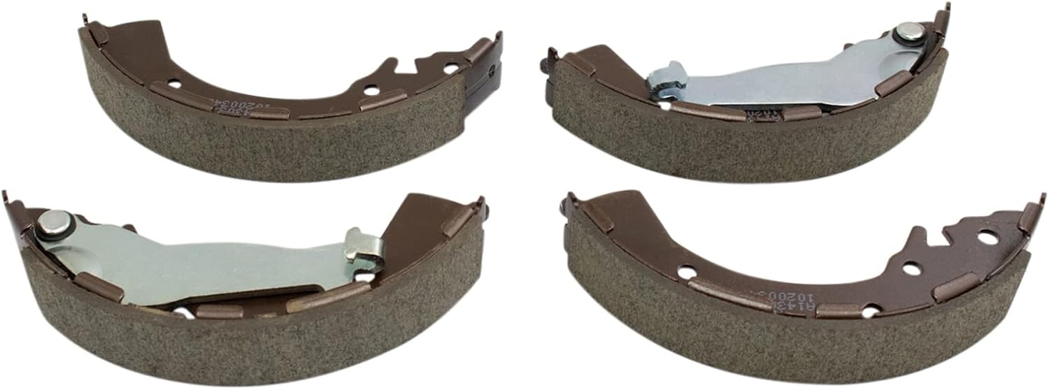 TRQ Rear Brake Shoes Compatible with 2012-2017 Hyundai Accent 2017-2019 Elantra 2020 Venue